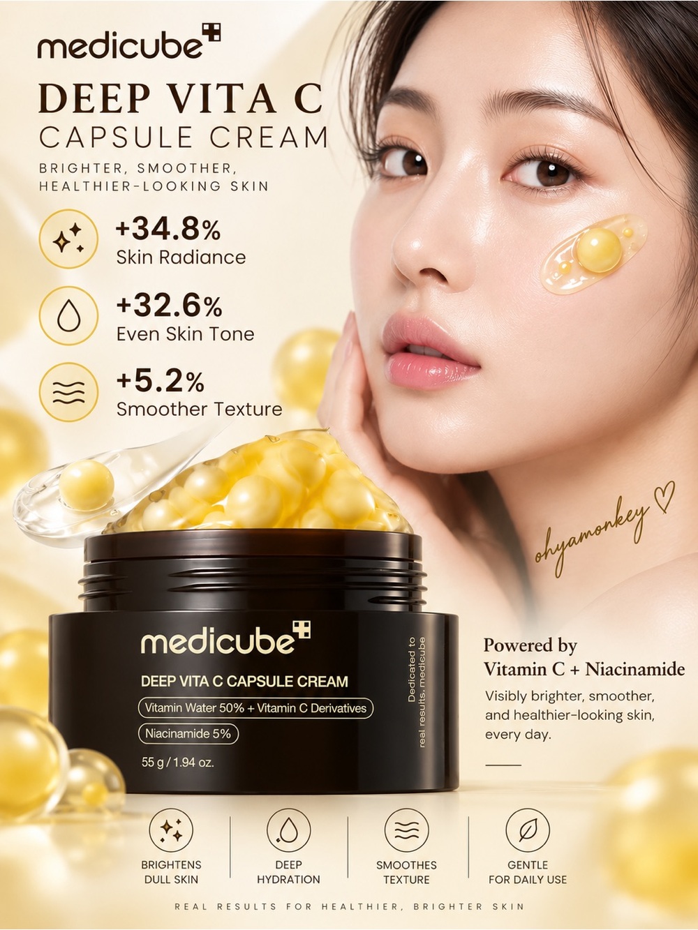 Medicube Deep Vita C Capsule Cream